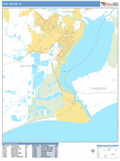 Port Arthur Digital Map Basic Style